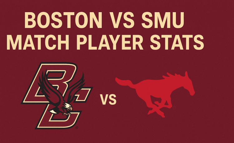 boston college eagles football vs smu football match player stats