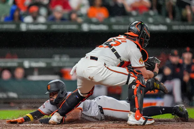 baltimore orioles giants match player stats