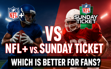NFL+ vs Sunday Ticket comparison