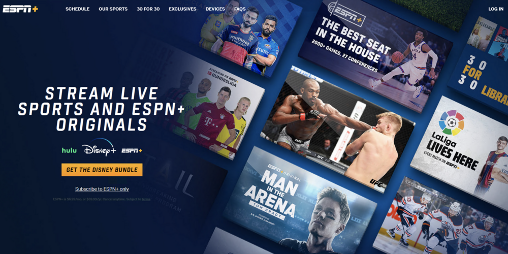 espn plus free trial