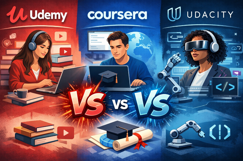Udemy vs Coursera vs Udacity: Which Online Course Platform?