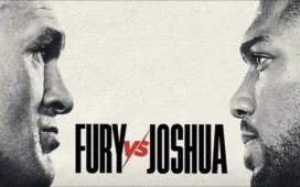 Tyson Fury vs. Anthony Joshua fight poster