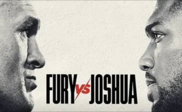 Tyson Fury vs. Anthony Joshua fight poster