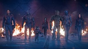 Escena de Guardianes de la Galaxia
