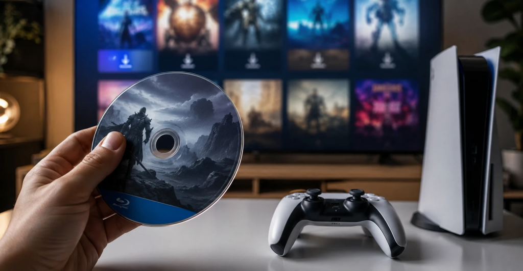 Fin de los juegos físicos en PlayStation: ¿qué cambia en 2028?