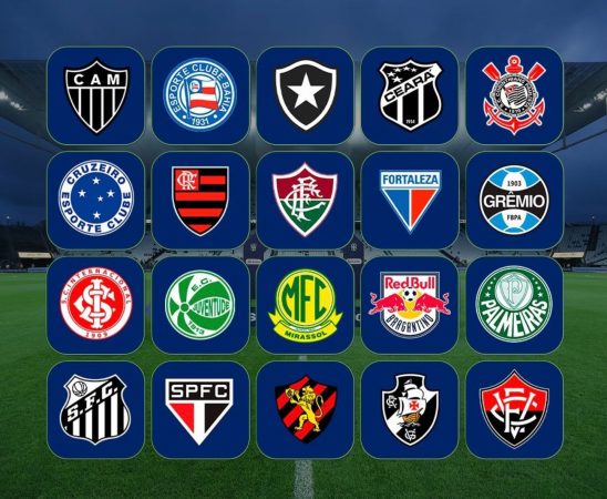 escudos do brasileirão